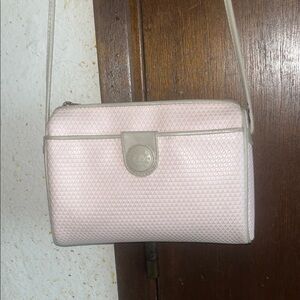 Liz Claiborne Blush Textured Crossbody Bag
